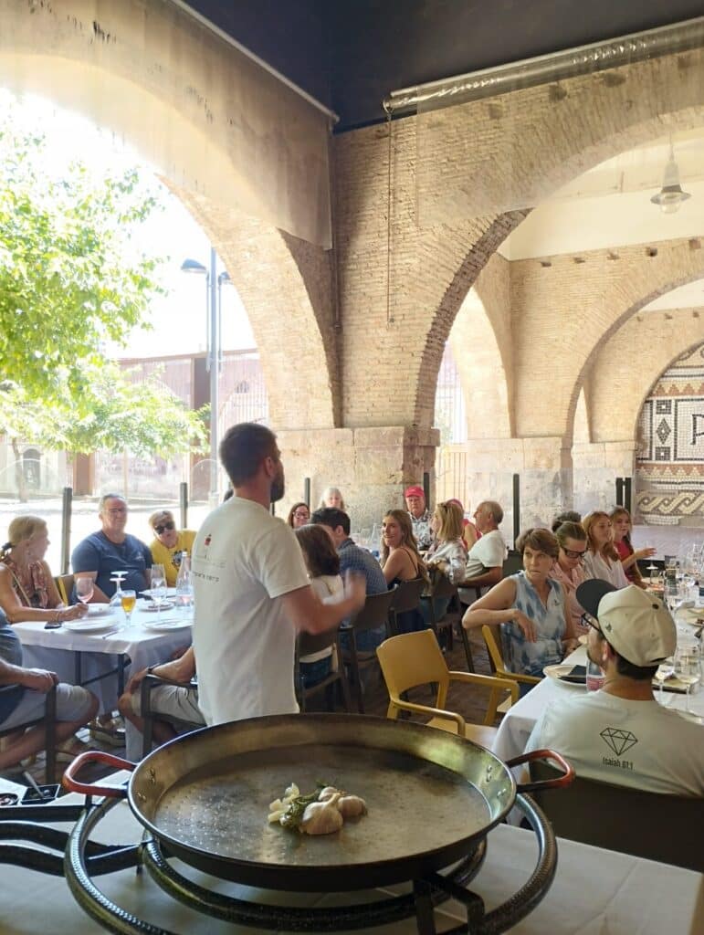 Paella Show Cooking